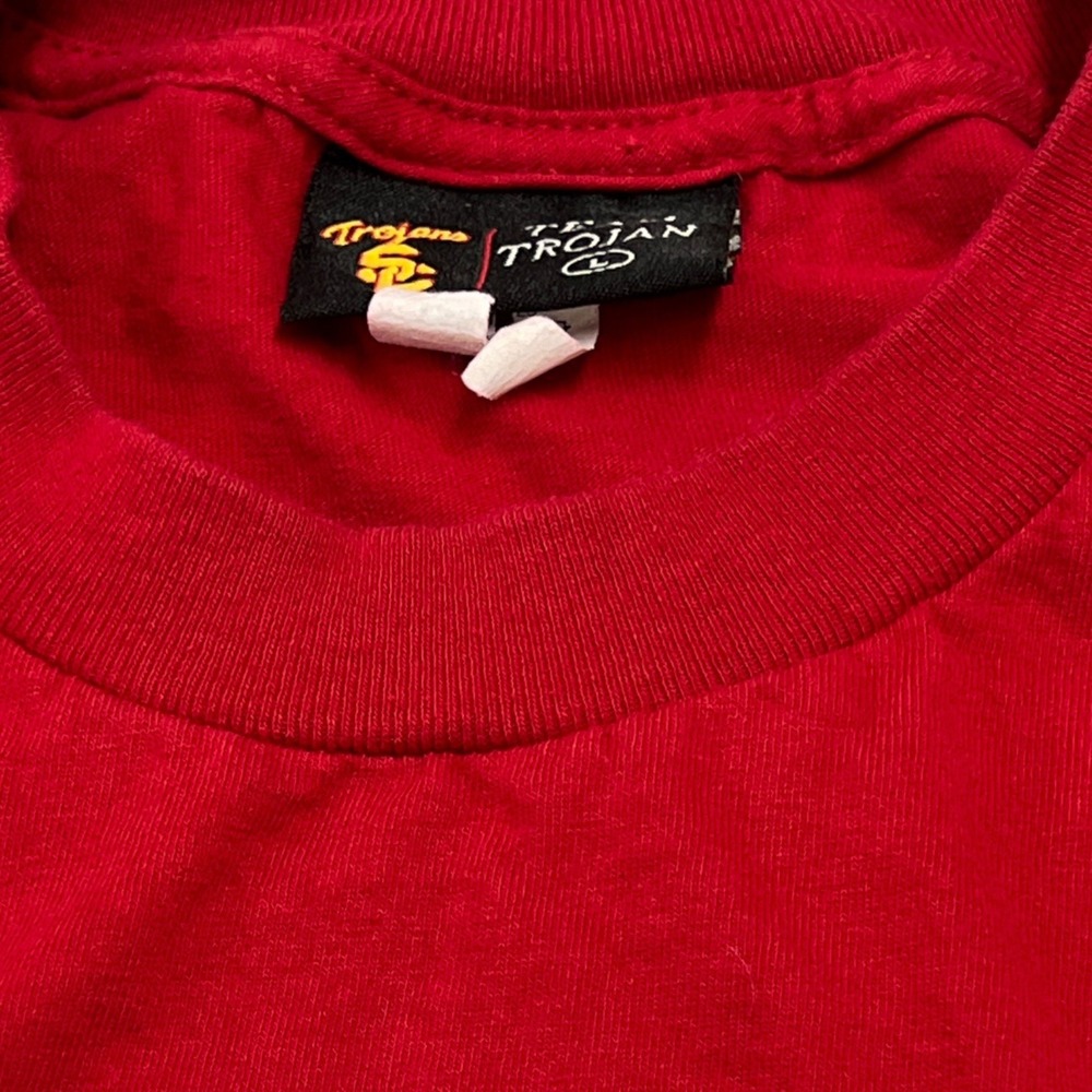 USC Football Team Trojan Rose Bowl 2008‎ T-Shirt Men's Large Red Y2K Vintage - Picture 4 of 5